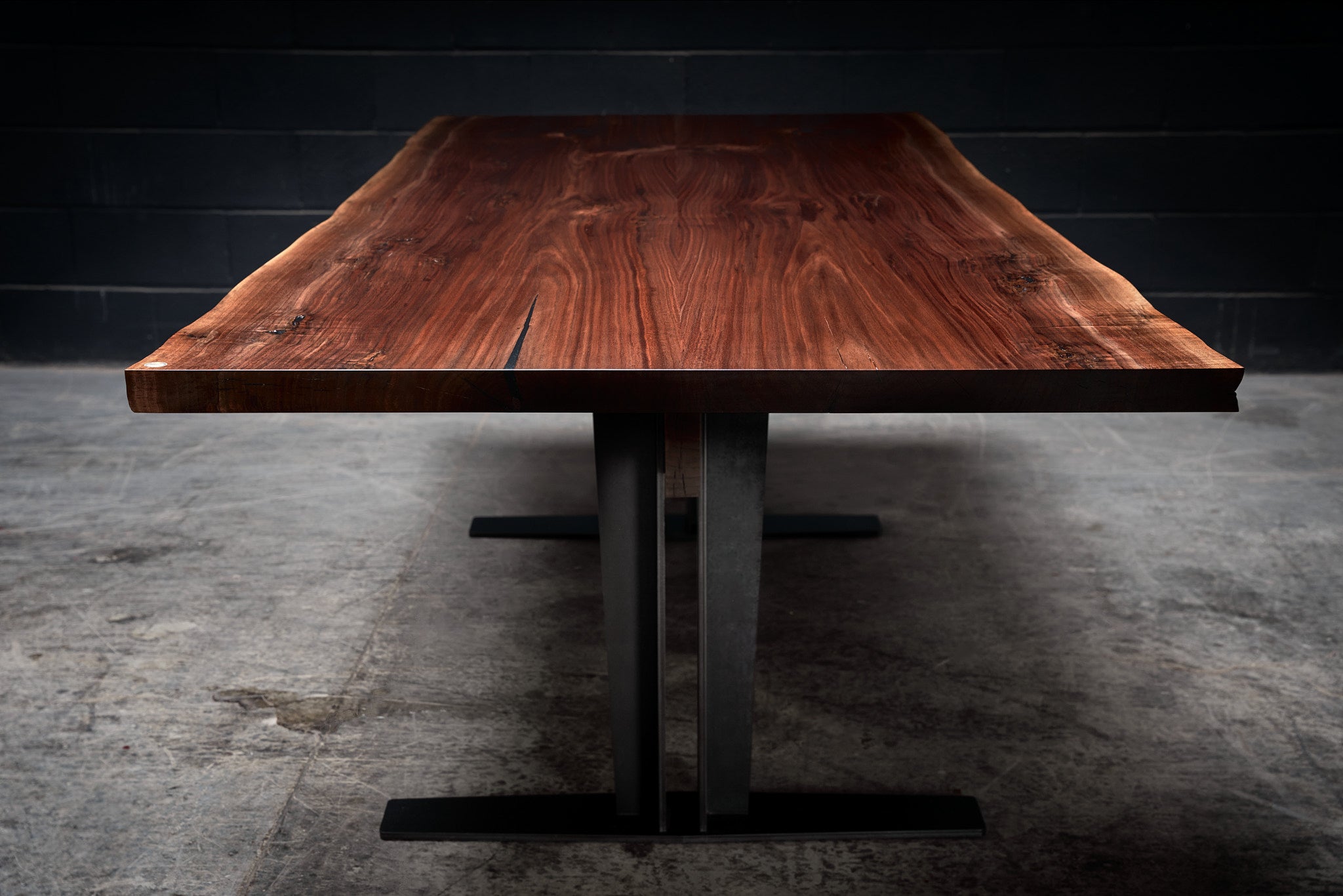 Langford Dining Table - (Live edge)