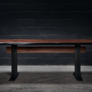 Langford Dining Table - (Live edge)