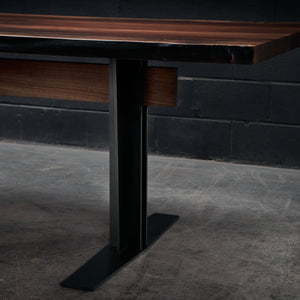 Langford Dining Table - (Live edge)