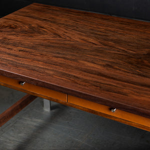 Pembroke Writing Desk (Stainless Steel)